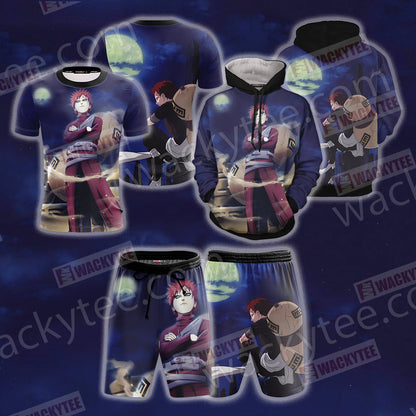 Naruto Gaara 3D T-shirt