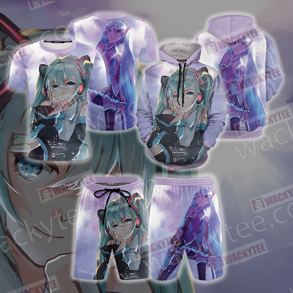 Hatsune Miku New Collection Unisex 3D T-shirt