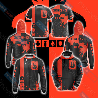 Evolve (video game) Unisex 3D T-shirt