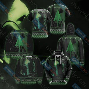 Arrow Knitting Style Unisex 3D T-shirt   