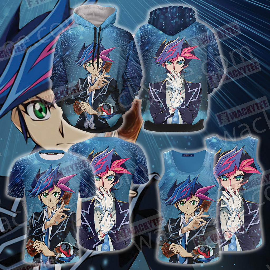 Yu Gi Oh! Yusaku Fujiki T-shirt Hoodie Tank Top