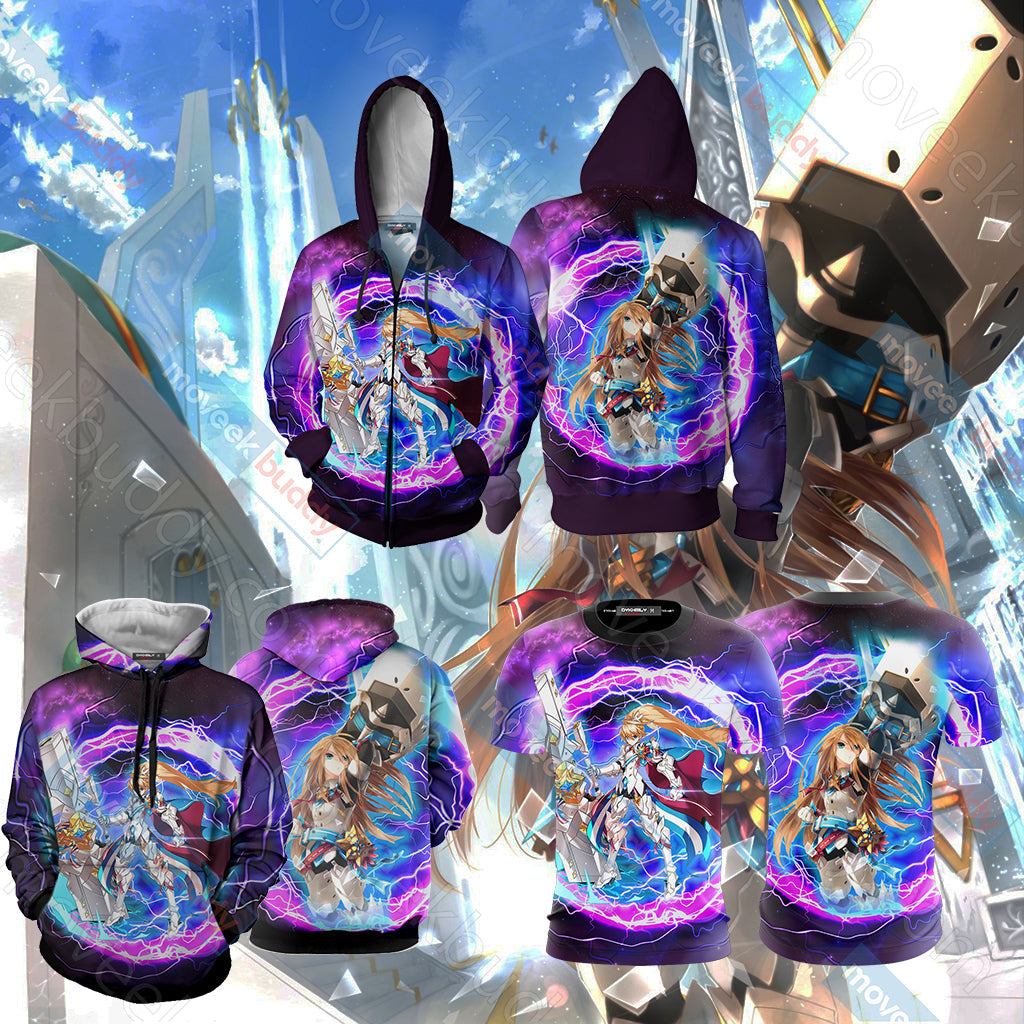 Elsword Chung Iron Paladin 3D T-shirt