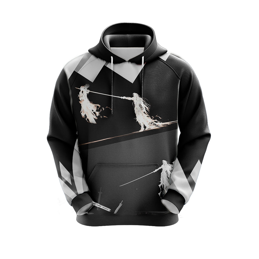 Final Fantasy 7 - Sephiroth v Cloud Unisex 3D T-shirt