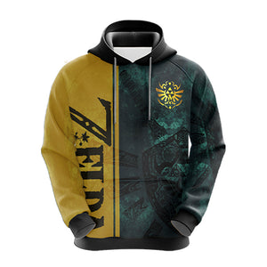 The Legend Of Zelda Unisex 3D T-shirt Zip Hoodie   