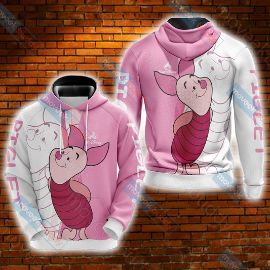 Winnie The Pooh - Piglet Unisex 3D Hoodie