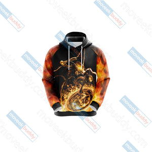 Ghost Rider Unisex 3D T-shirt   