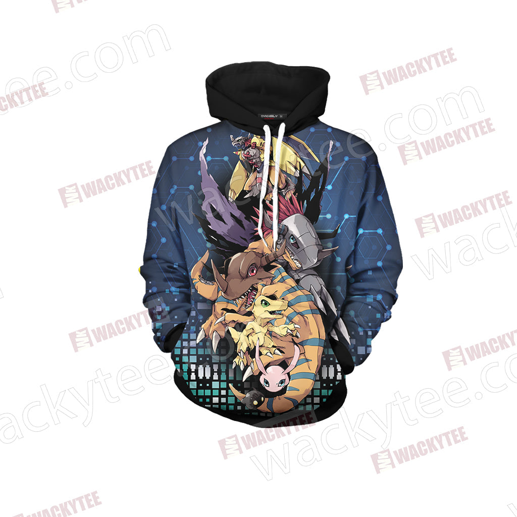 Digimon Evolution of Agumon Unisex 3D T-shirt
