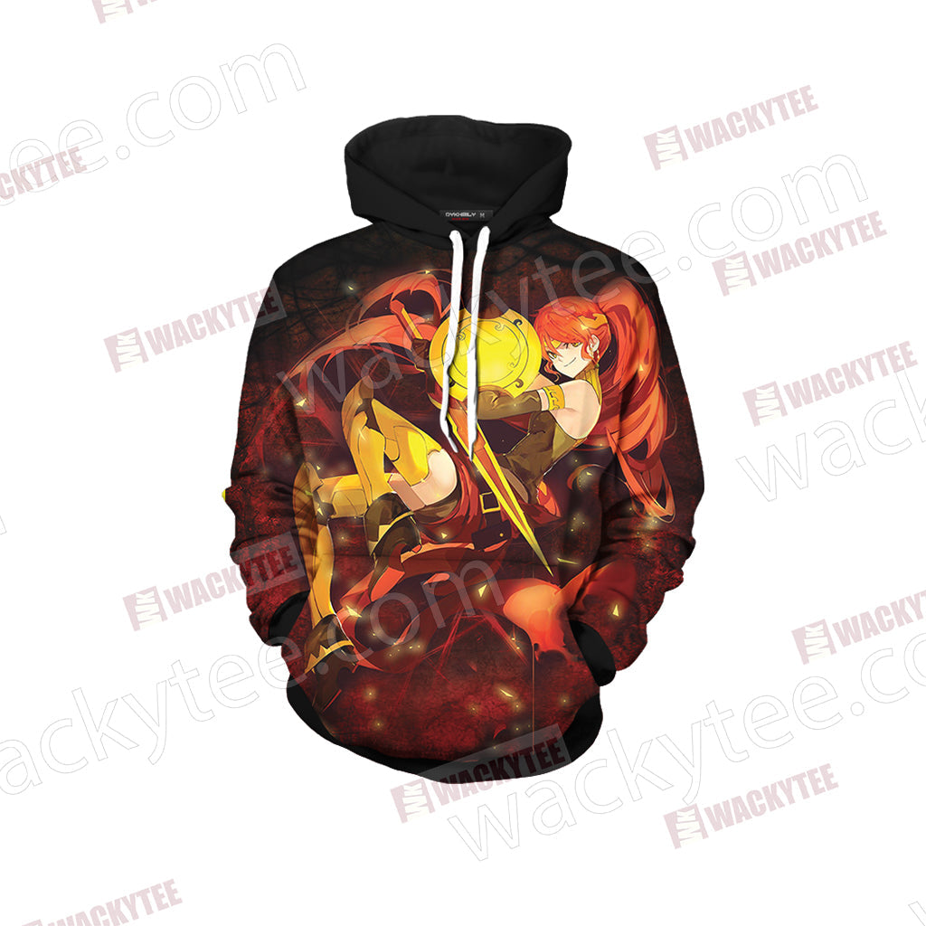 RWBY Pyrrha Nikos Unisex 3D T-shirt