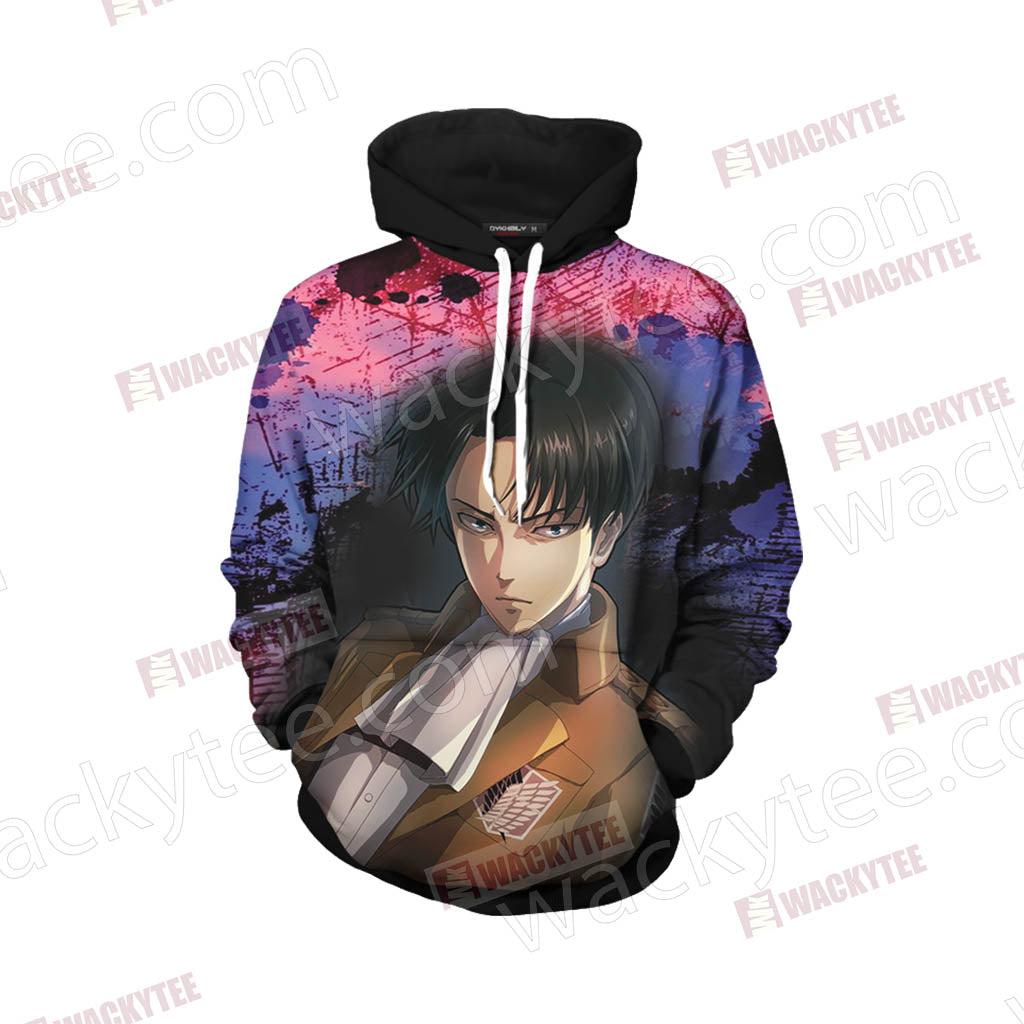 Attack On Titan: Levi New Look Unisex 3D T-shirt