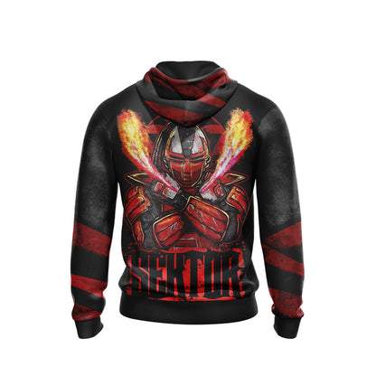Mortal Kombat Sektor Unisex 3D T-shirt