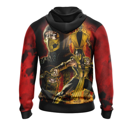 Mortal Kombat Scorpio Unisex 3D T-shirt