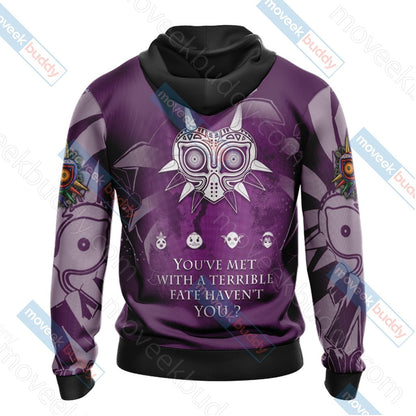 The Legend Of Zelda: Majora's Mask Unisex 3D T-shirt Zip Hoodie Pullover Hoodie
