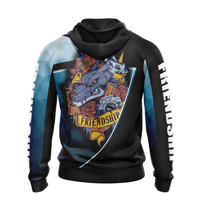 Digimon - Friendship Unisex 3D T-shirt