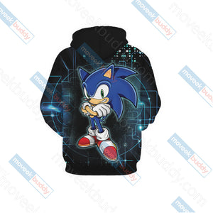 Sonic The Hedgehog Unisex 3D T-shirt   