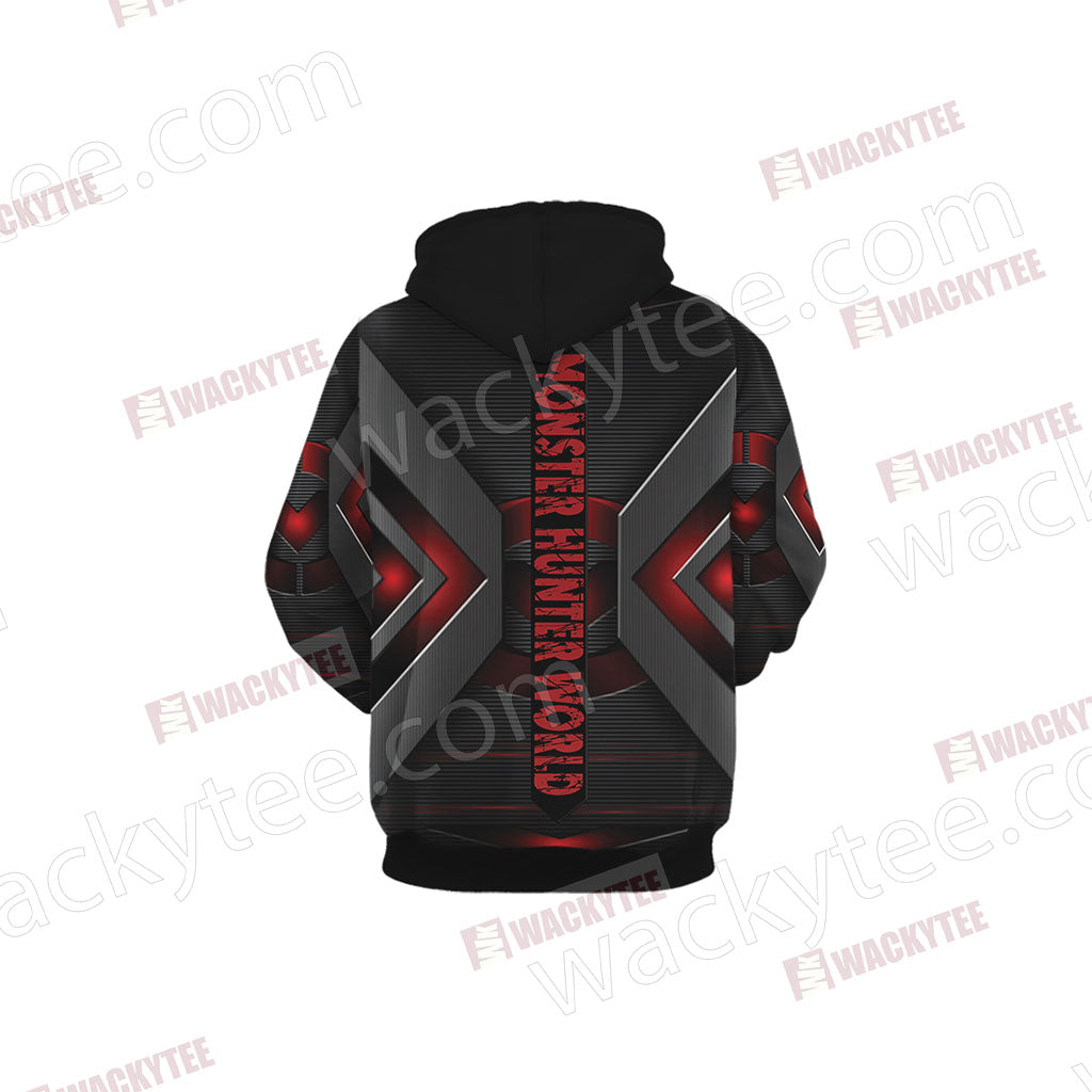 Monster Hunter World - Main Crest Unisex 3D T-shirt