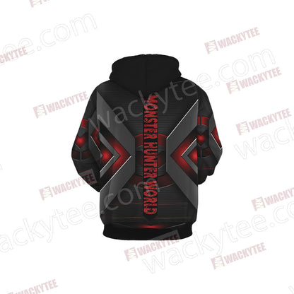 Monster Hunter World - Main Crest Unisex 3D T-shirt