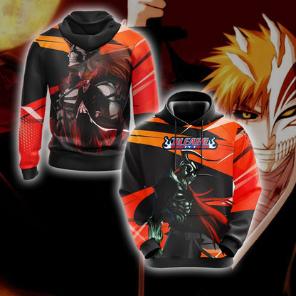 Bleach - Ichigo and Hollow Ichigo Unisex 3D T-shirt Hoodie