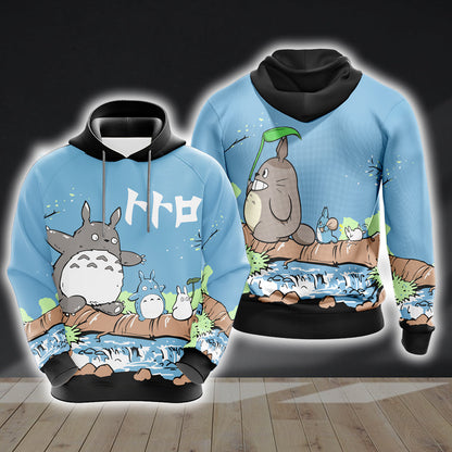 Totoro Unisex 3D T-shirt Hoodie