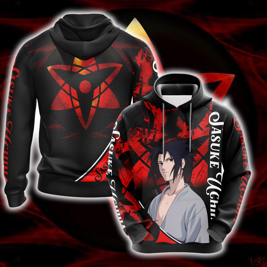 Naruto - Sasuke Uchiha New Style Unisex 3D T-shirt Hoodie