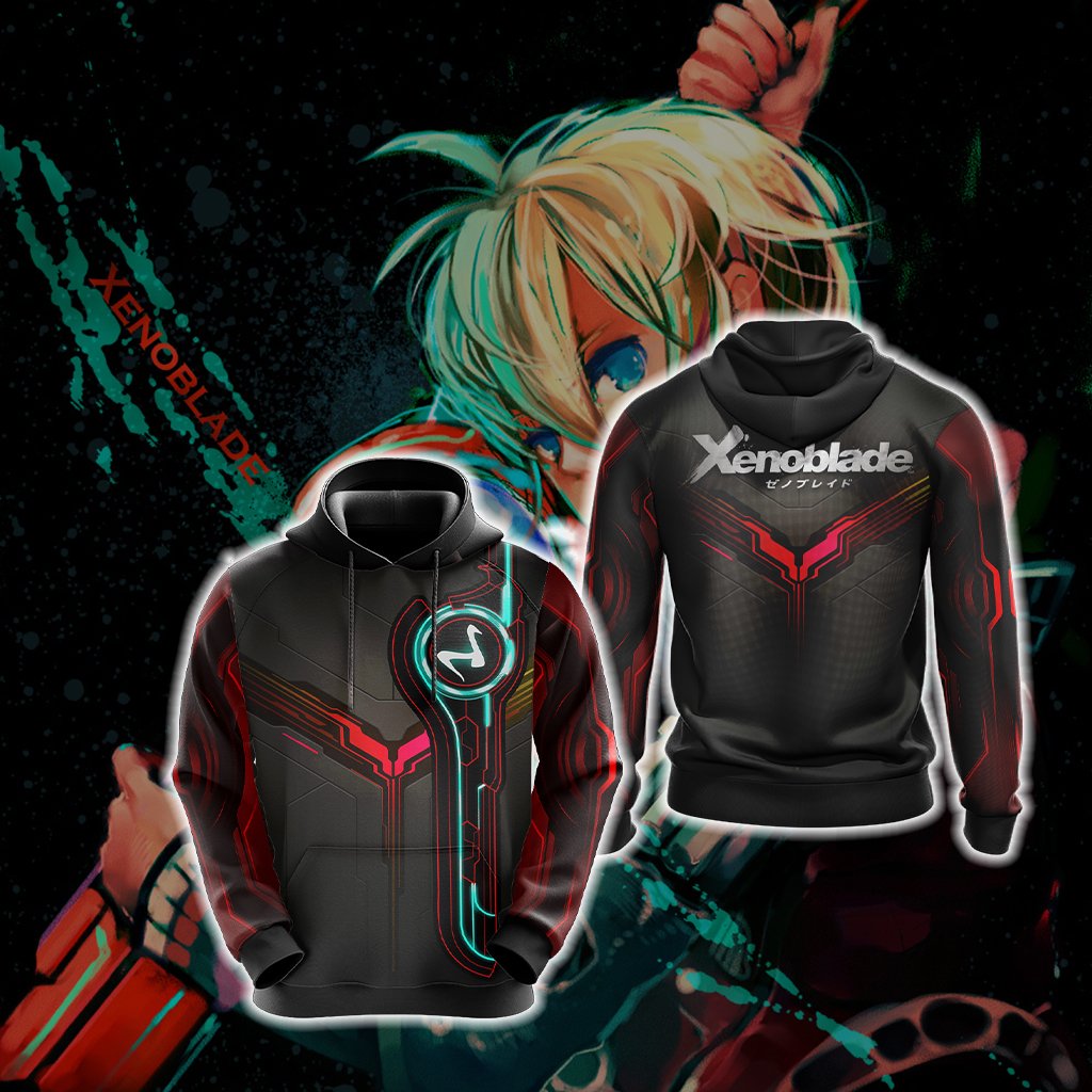 Xenoblade Chronicles - Monado New Look Unisex 3D T-shirt Hoodie