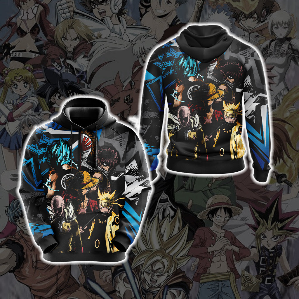 Heroes crossover Unisex 3D T-shirt Hoodie