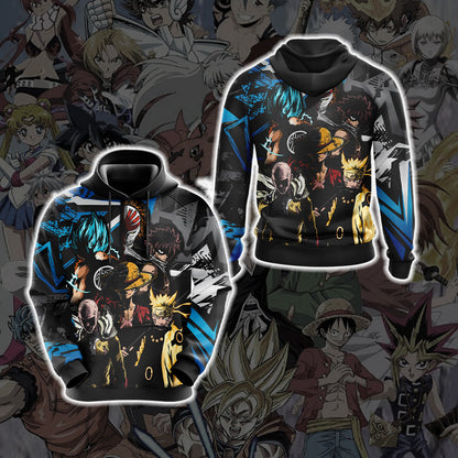 Heroes crossover Unisex 3D T-shirt Hoodie