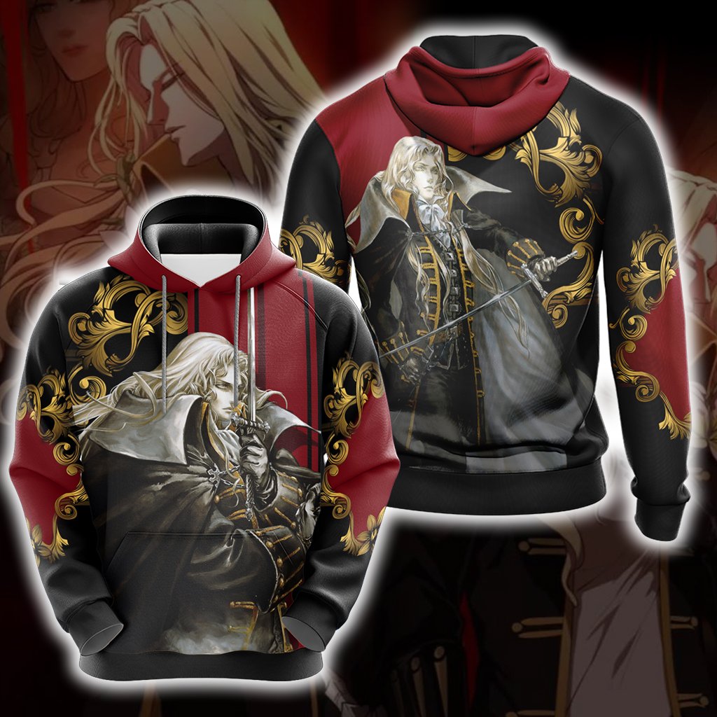 Castlevania - Alucard Unisex 3D T-shirt Hoodie
