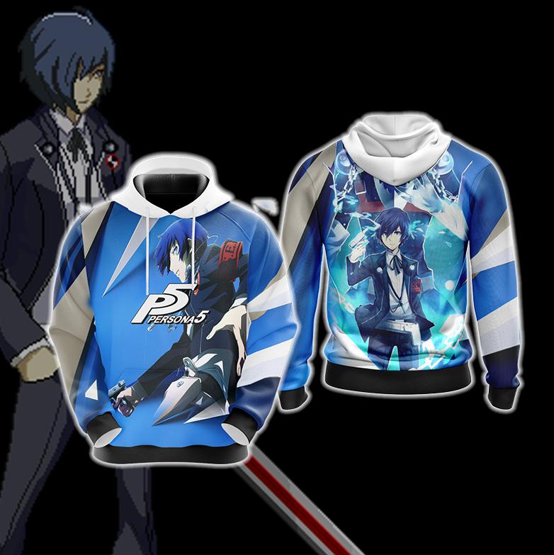 Persona 3 - Makoto Yuuki Unisex 3D T-shirt Hoodie
