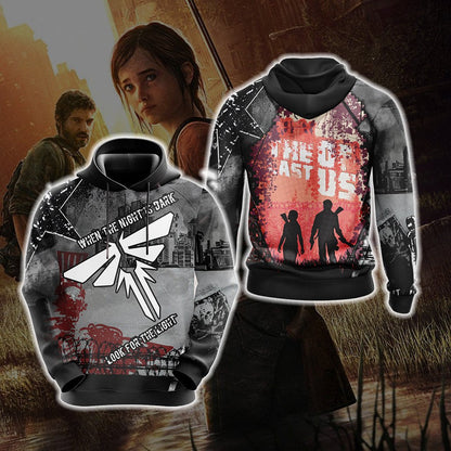 The Last of Us - When The Night Is Dark Look For The Light Unisex 3D T-shirt Hoodie
