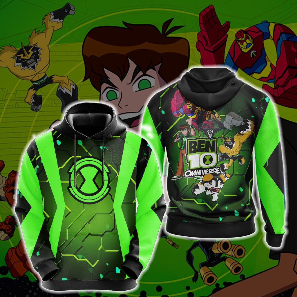 Ben 10 - Omniverse Unisex 3D T-shirt Hoodie