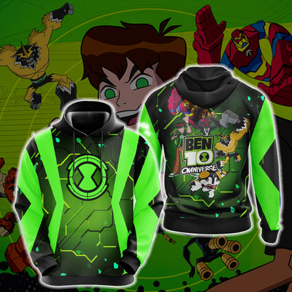 Ben 10 - Omniverse Unisex 3D T-shirt Hoodie
