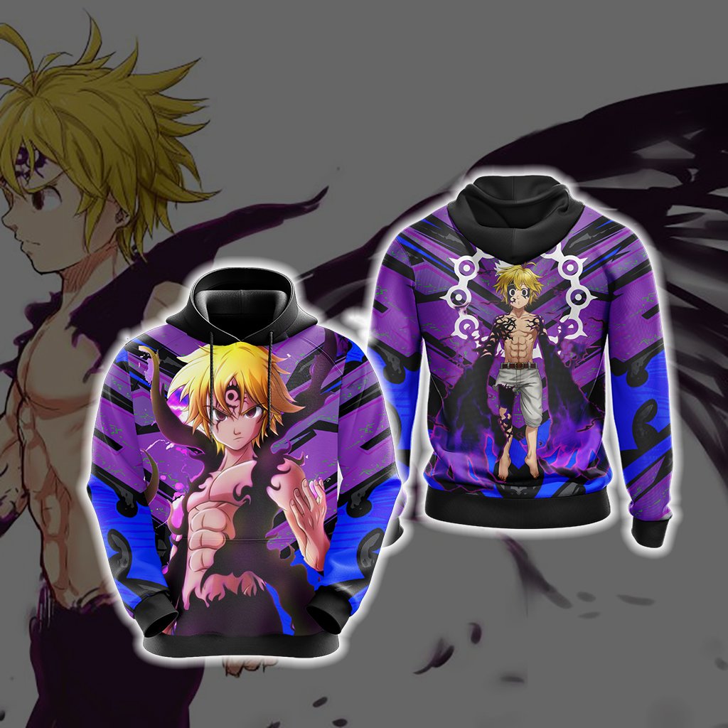 The Seven Deadly Sins - Meliodas Unisex 3D T-shirt Hoodie