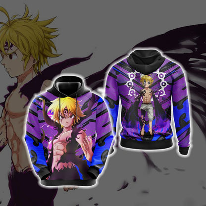 The Seven Deadly Sins - Meliodas Unisex 3D T-shirt Hoodie