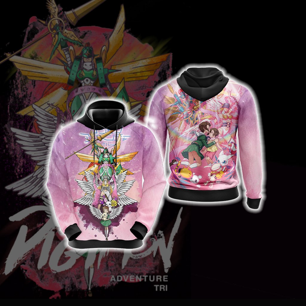 Digimon Adventure Unisex 3D T-shirt Hoodie