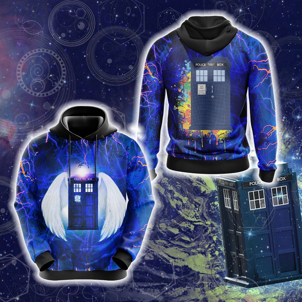 Doctor Who - Tardis New Style Unisex 3D T-shirt Hoodie