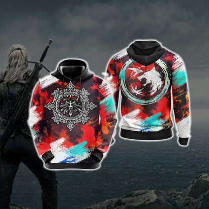 The Witcher New Version 2 Unisex 3D T-shirt Hoodie