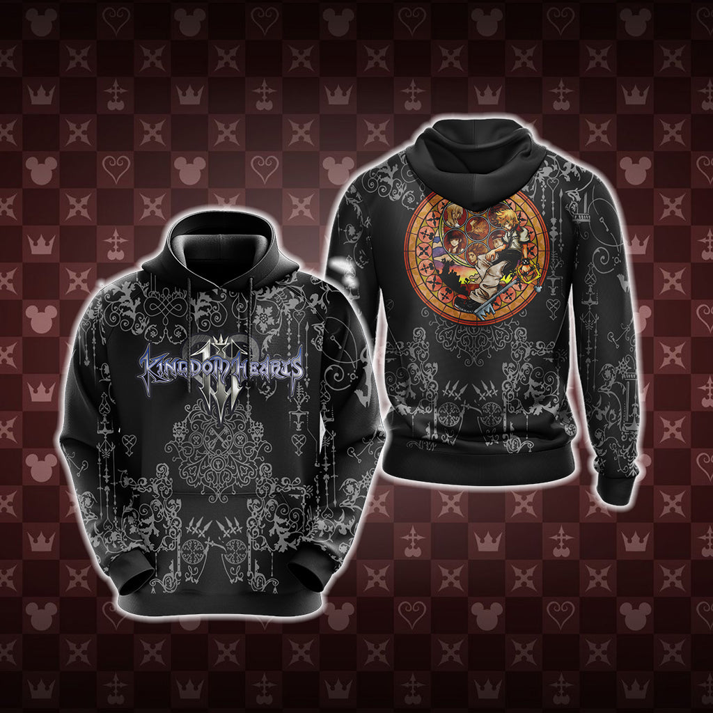 Kindom Hearts Unisex 3D T-shirt Hoodie