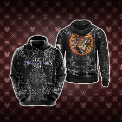 Kindom Hearts Unisex 3D T-shirt Hoodie