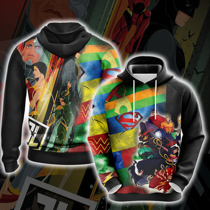 Justice League New Collection Unisex 3D T-shirt Hoodie