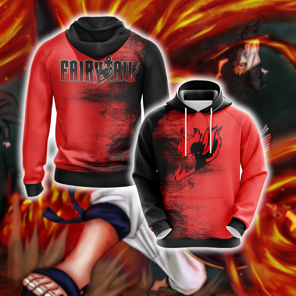 Fairy Tail - Natsu Unisex 3D T-shirt Hoodie