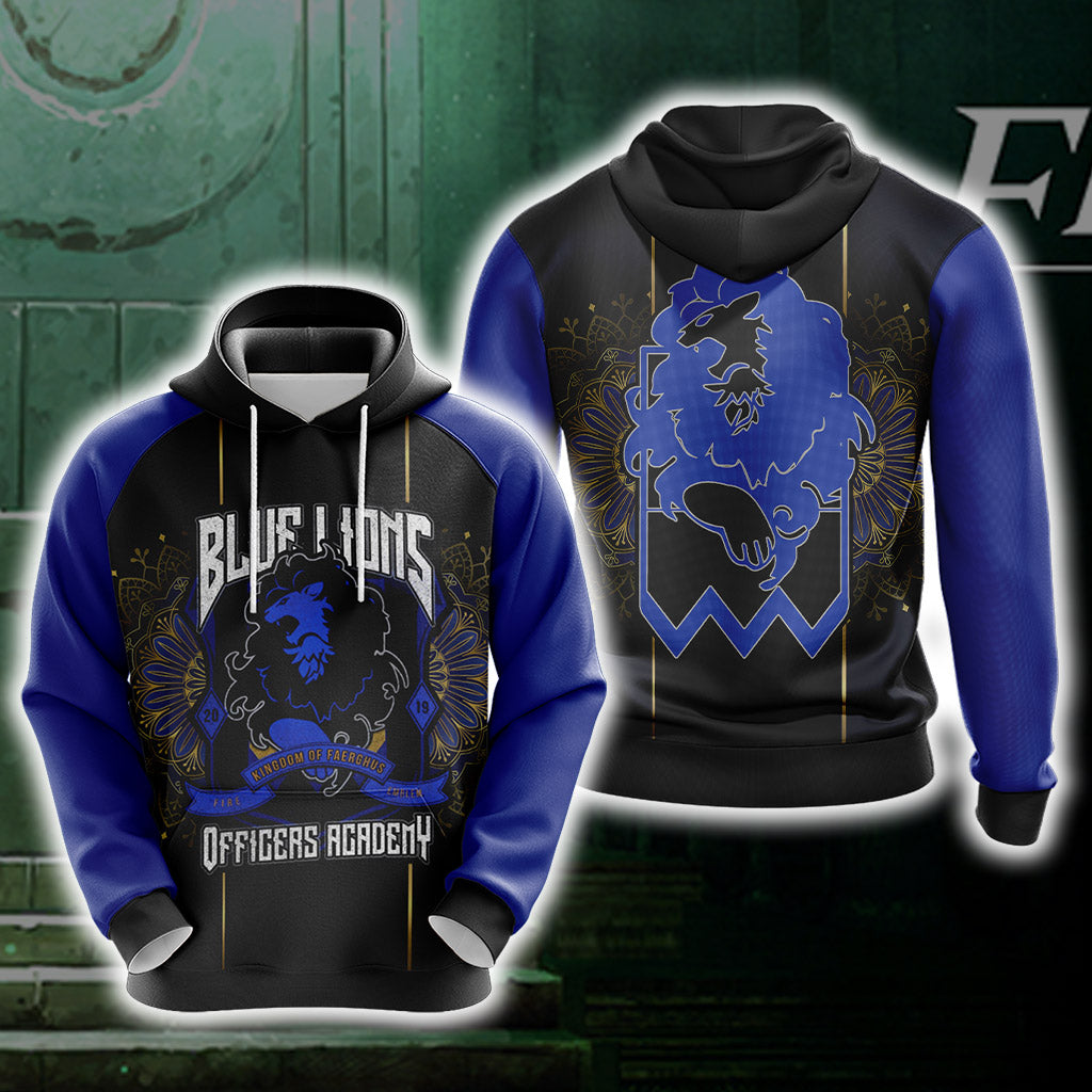 Fire Emblem Three Houses The Blue Lions Unisex 3D T-shirt