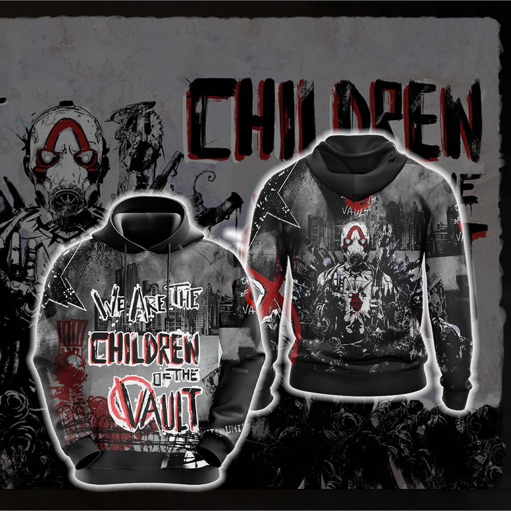 Borderlands - Children Of The Vault Unisex 3D T-shirt Hoodie