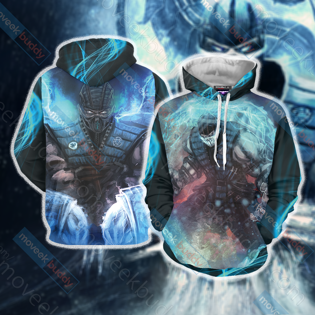 Mortal Kombat Sub-Zero Unisex 3D T-shirt Hoodie