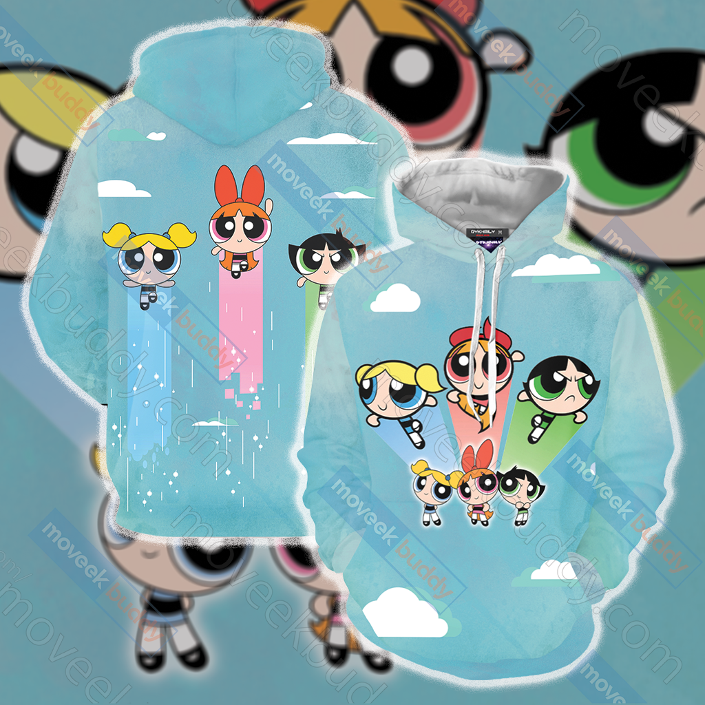 The Powerpuff Girls Unisex 3D T-shirt Hoodie