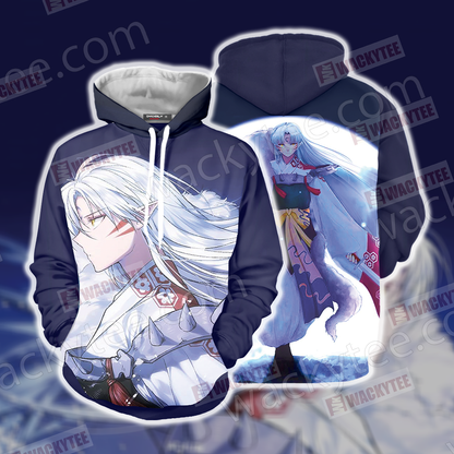 Inuyasha Sesshomaru 3D T-shirt Hoodie