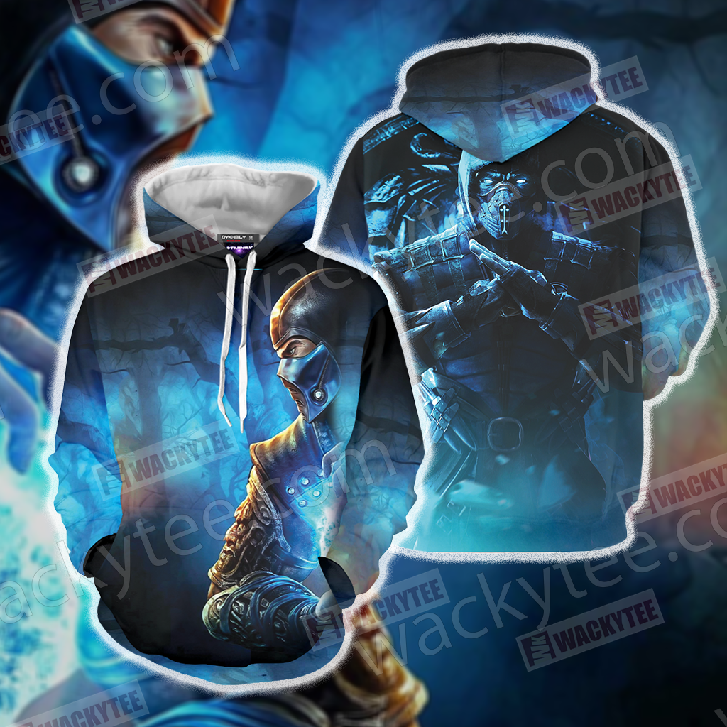 Mortal Kombat Subzero Video Game Unisex 3D T-shirt Hoodie