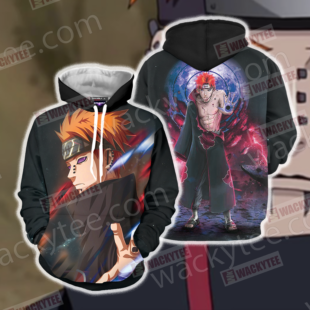 Naruto Pain 3D T-shirt Hoodie