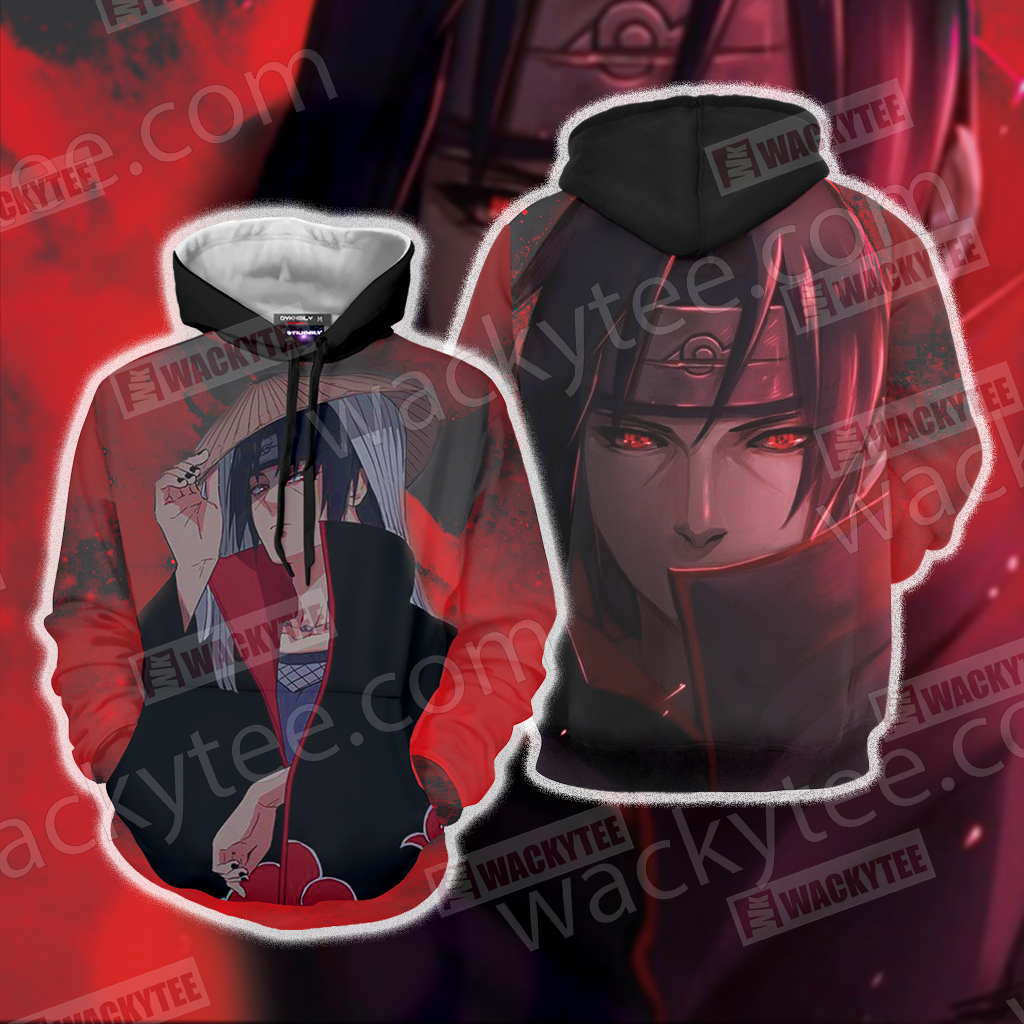 Naruto Uchiha Itachi New Look 3D T-shirt Hoodie