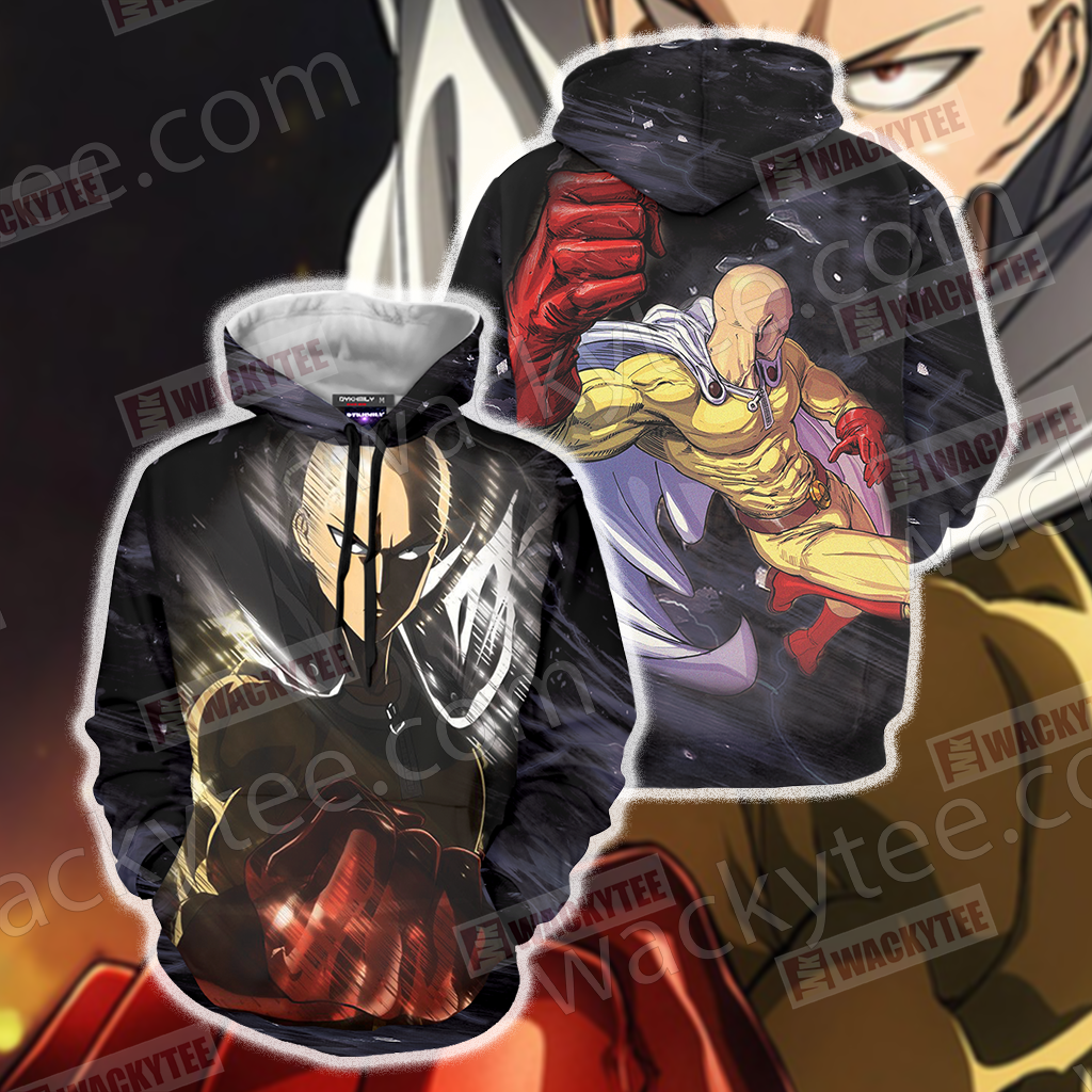 One Punch Man Saitama Unisex 3D T-shirt Hoodie