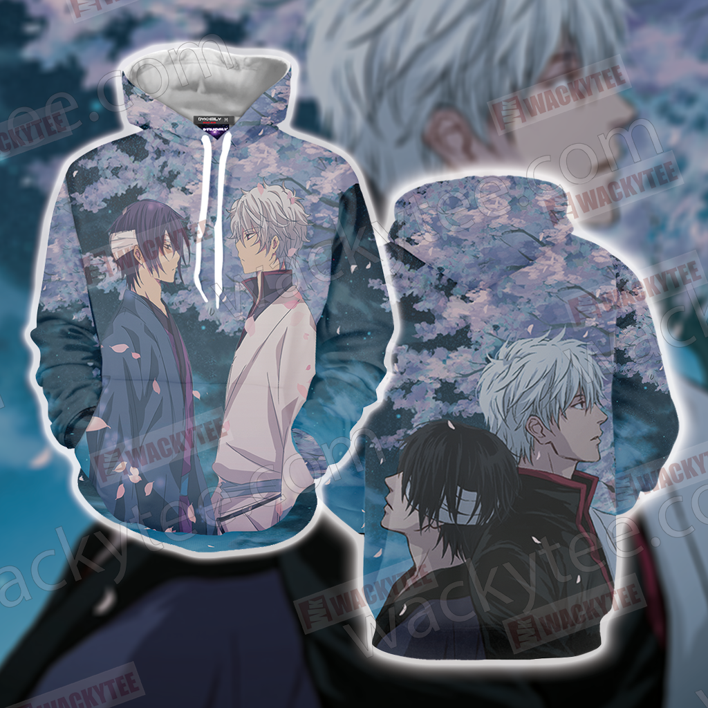 Gintama Shinsuke Takasugi And Gintama Unisex 3D T-shirt Hoodie